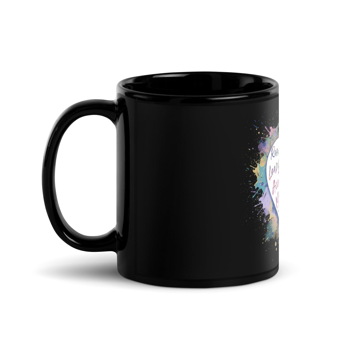 Werk Your Magic™ Black Mug (Heart)