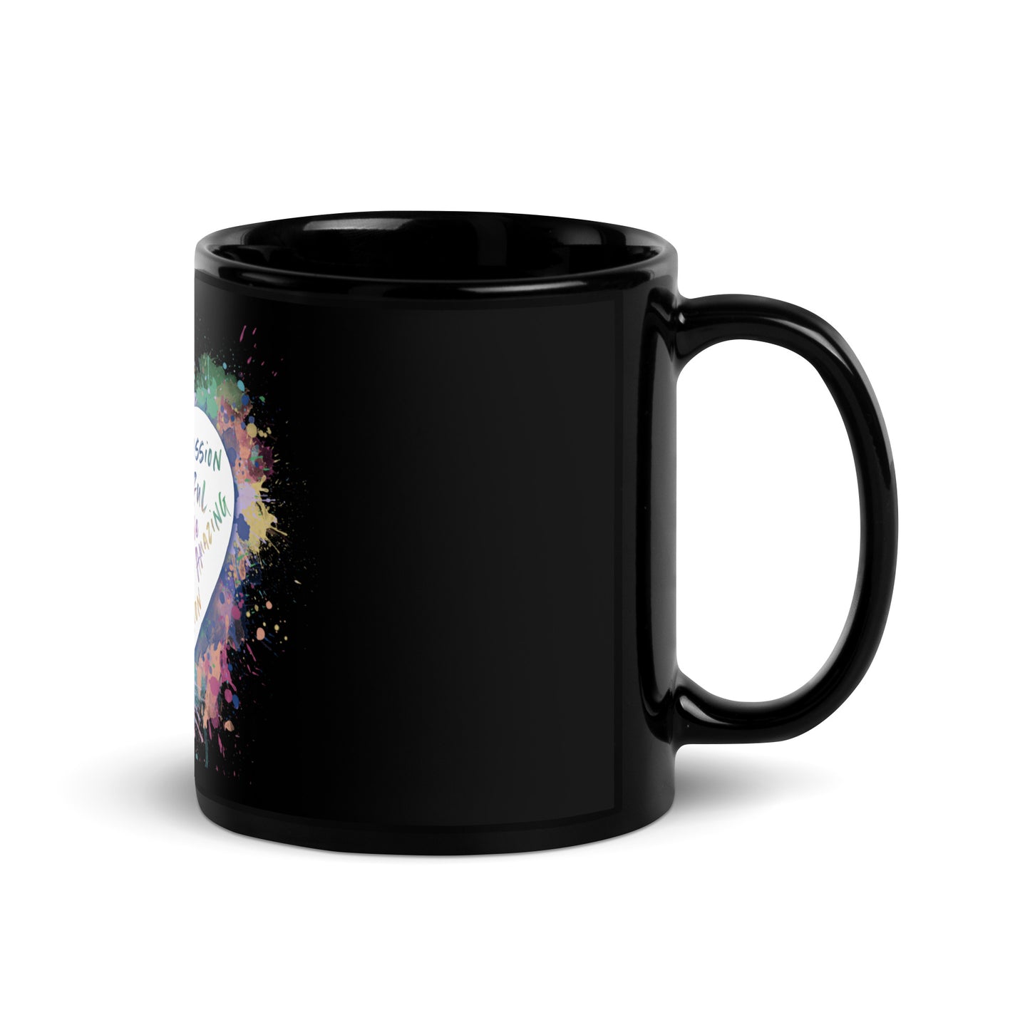 Werk Your Magic™ Black Mug (Heart)