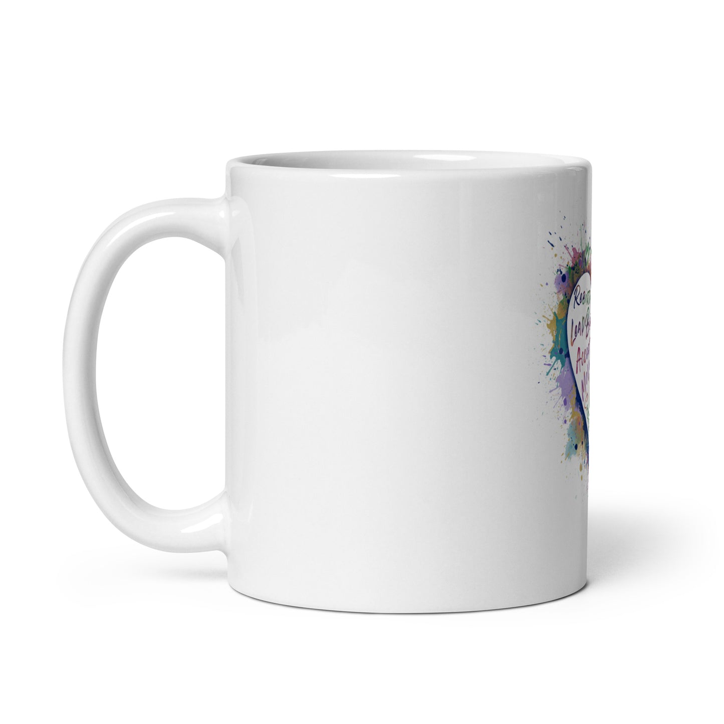 Werk Your Magic™ White Mug (Heart)