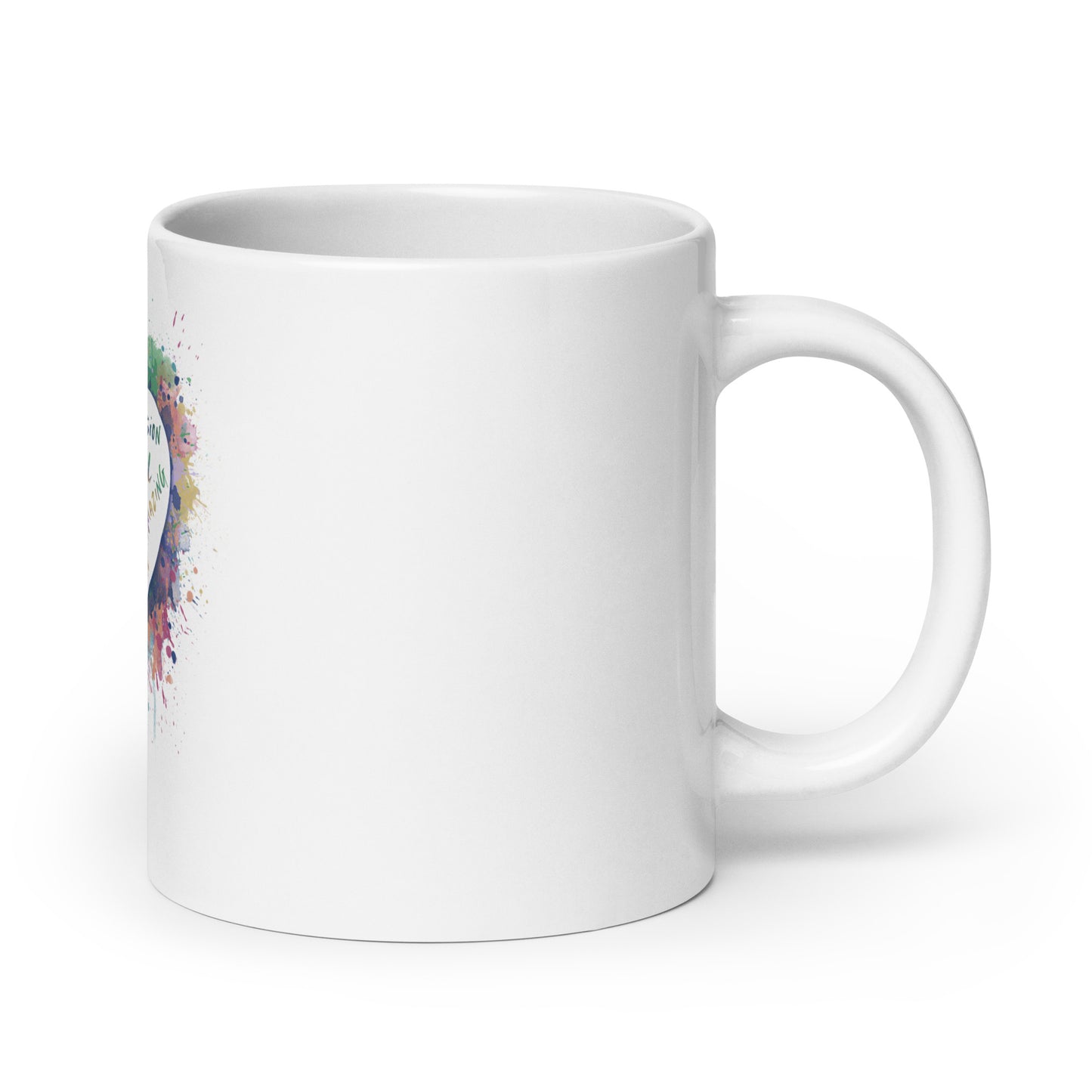 Werk Your Magic™ White Mug (Heart)