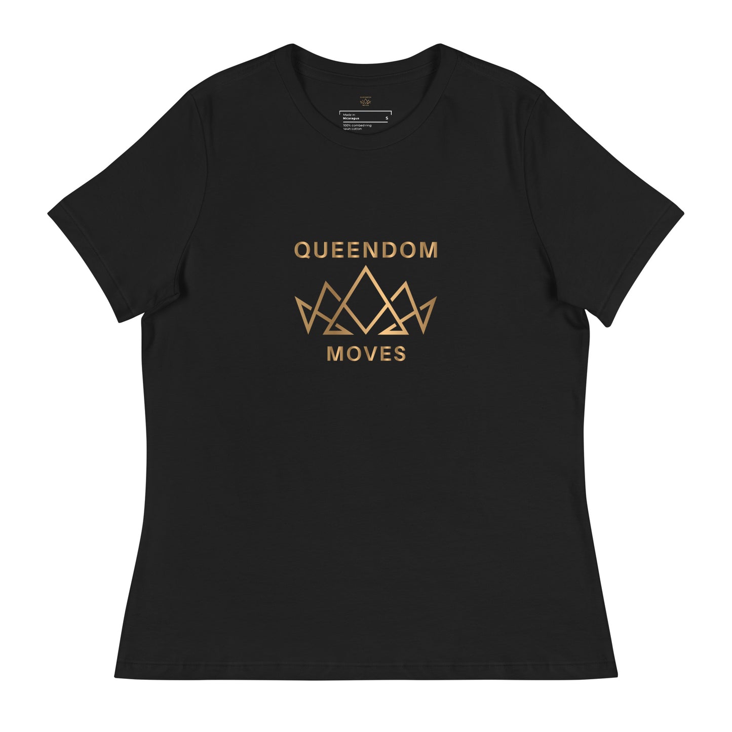 Queendom Moves™ Black Women's Tee