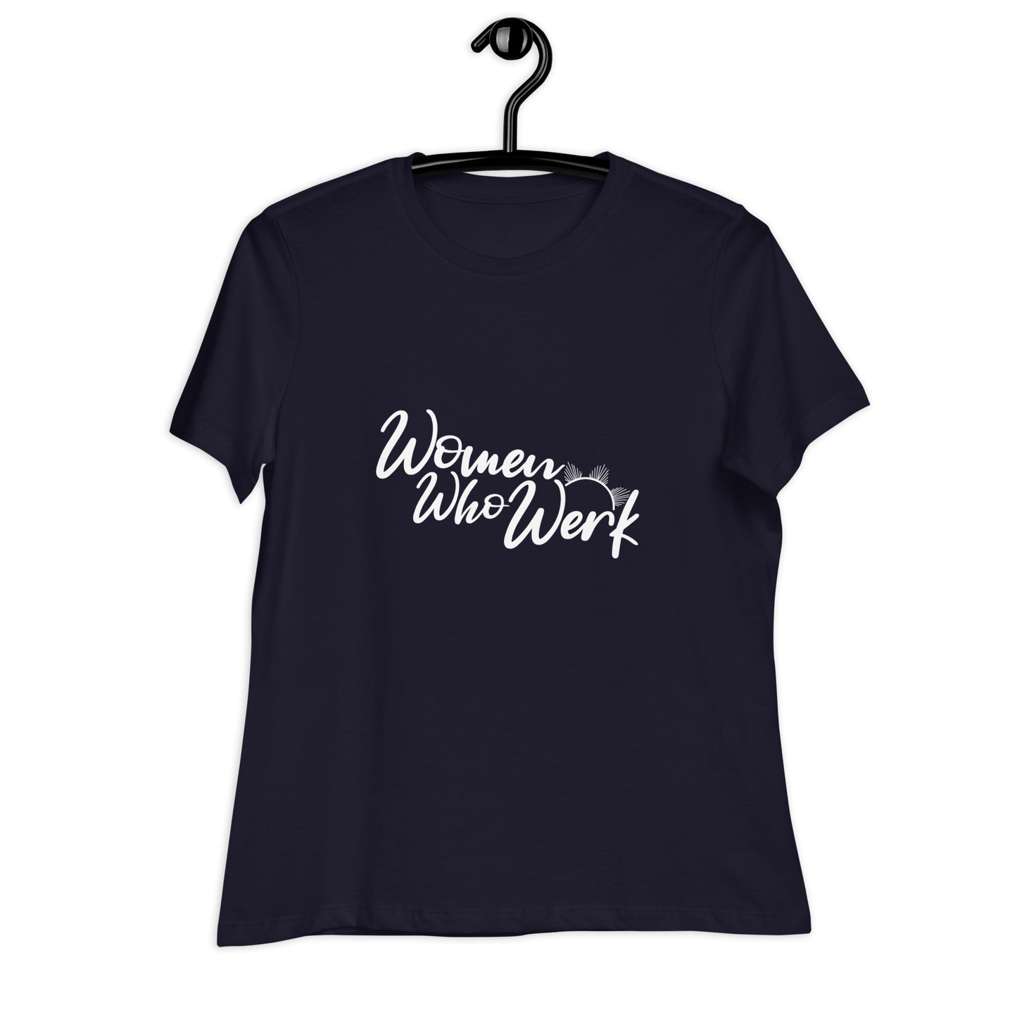 Women Who Werk™ Navy Women's Tee